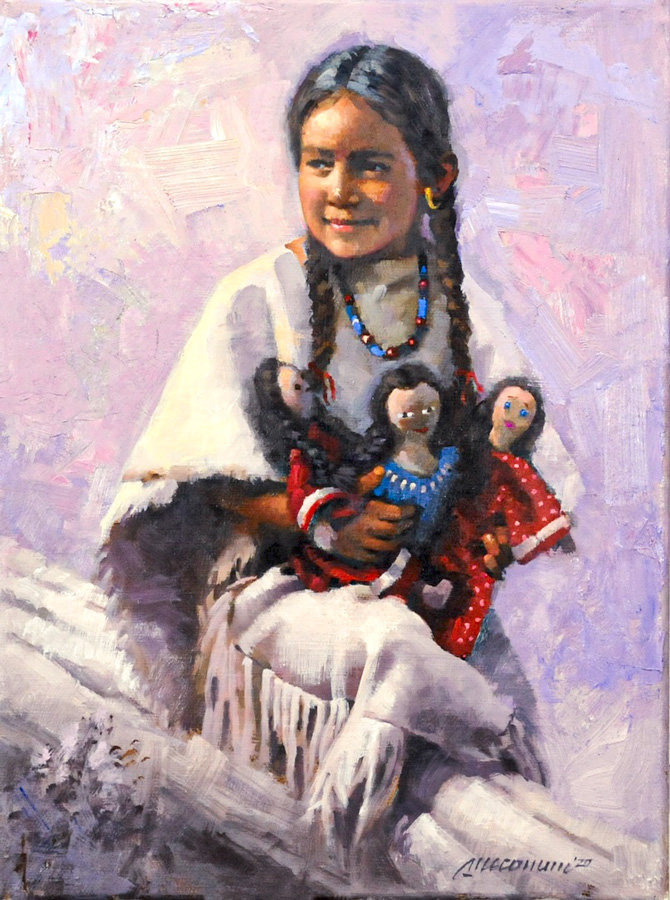 Three Dolls